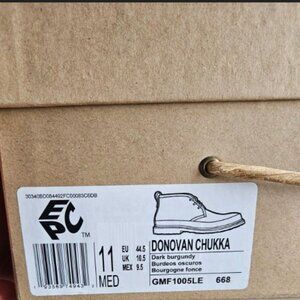 Donovan Chukka Boot (Dark Burgundy)